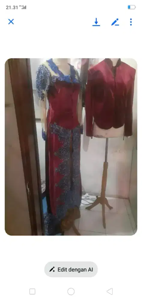 Perlengkapan salon baju2 pengantin adat jawa (ex. Perias pengantin)