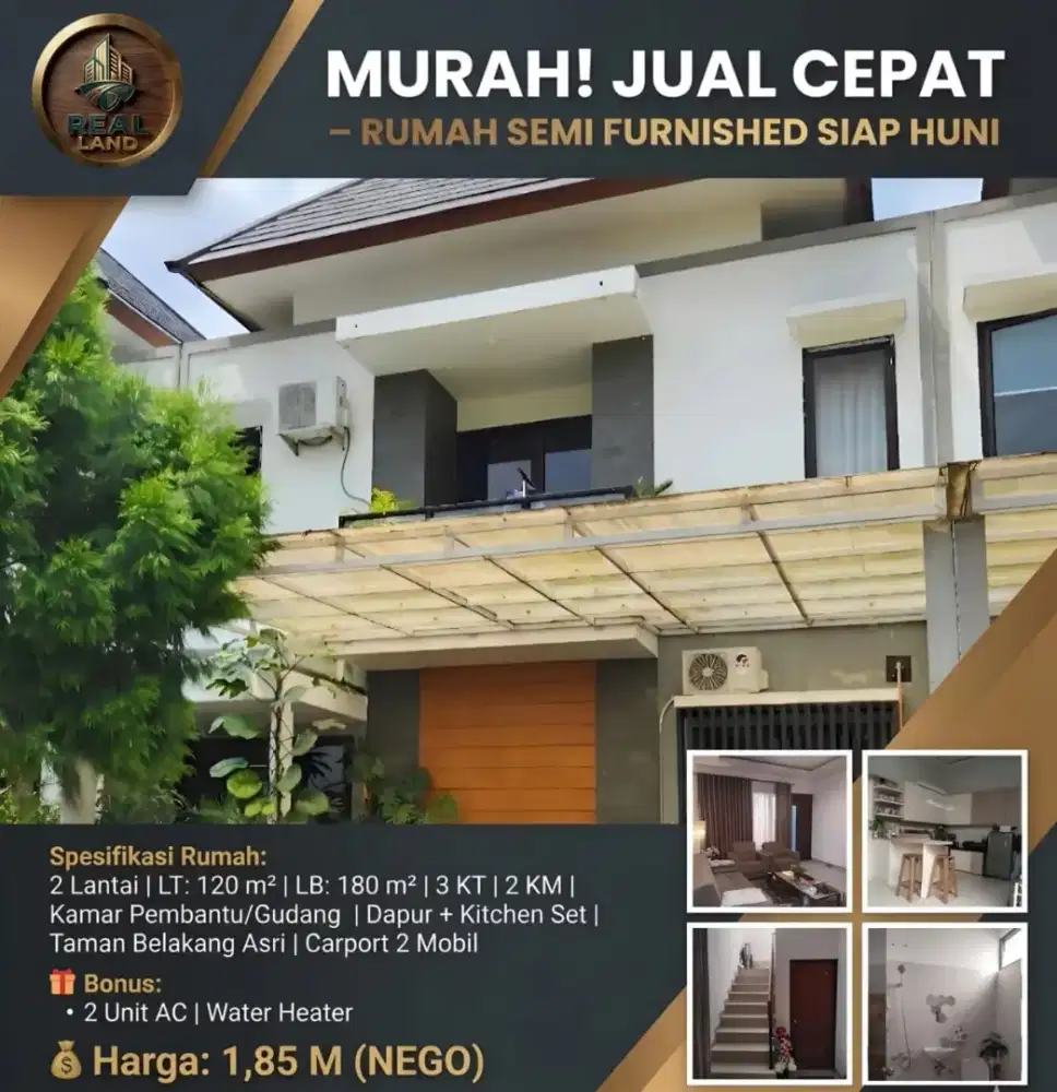 RUMAH di kedaton BSB SEMARANG