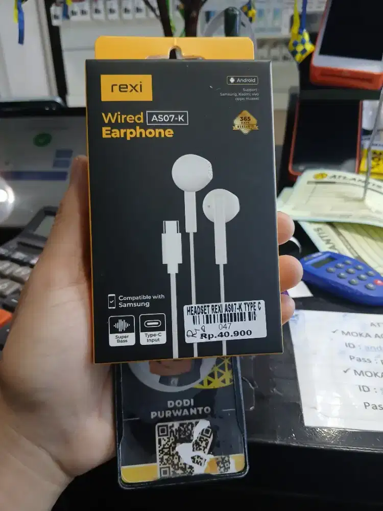 HEADSET REXI AS07-K TYPE C|ATLANTIS DAHSYAT