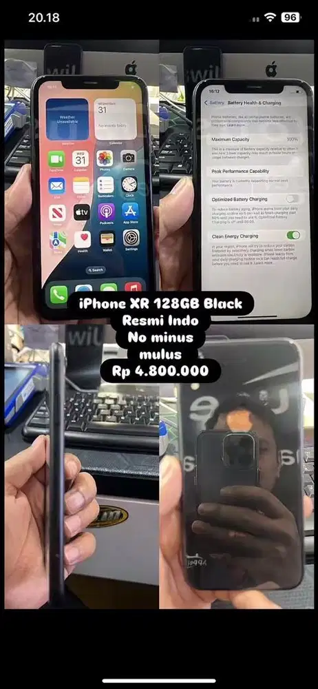 IPHONE XR EX IBOX