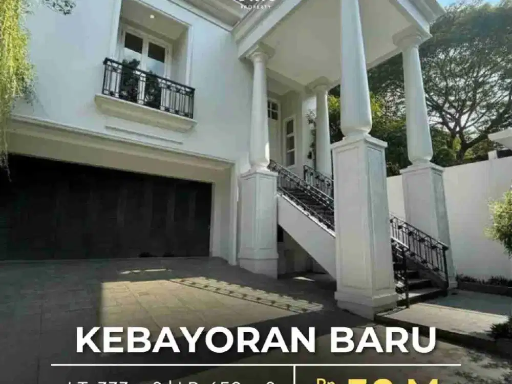 LUXURY MODERN CLASSIC
PRIME AREA di KEBAYORAN BARU JAKARTA SELATAN