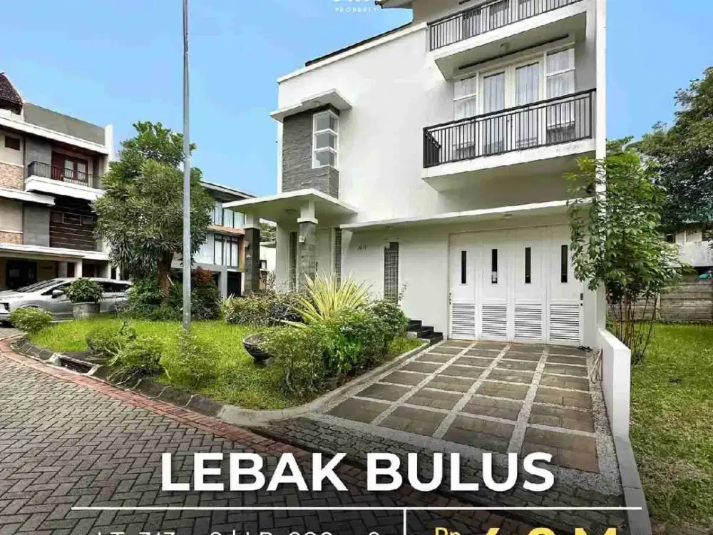 MODERN TOWNHOUSE
POSISI HOEK di LEBAK BULUS JAKARTA SELATAN
