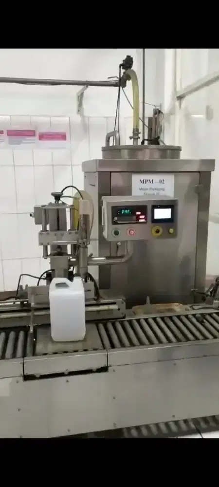 DIJUAL 1 Unit Automatic Jerrycan Filling Machine Interpack