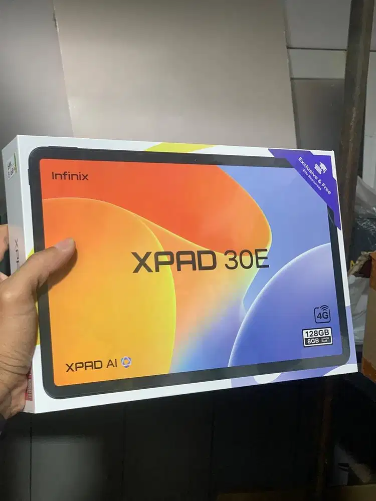 READY STOK INFINIX XPAD 30E 4/128 4G LTE