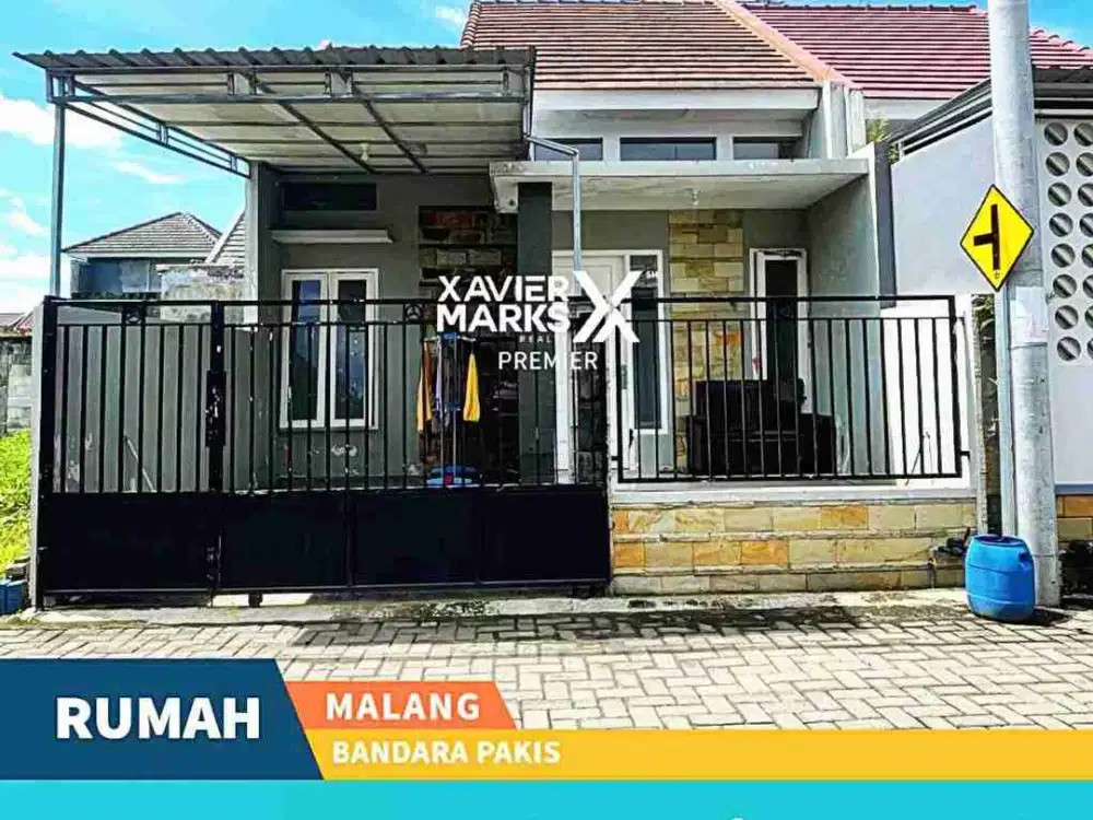 Dijual Rumah Cantik Minimalis Siap Huni di Perumahan Bandara Pakis Kab. Malang