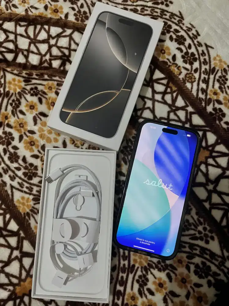 Iphone 16 promax 256gb Natural Titanium iBox full Ori