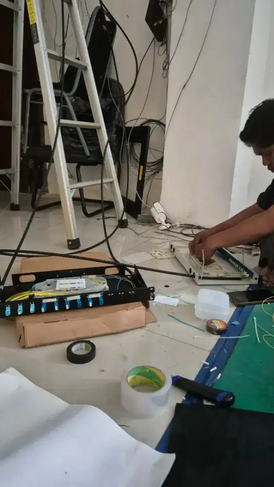 Jasa Splicing Fiber Optik, cari kabel putus,