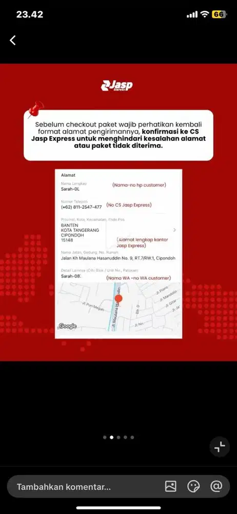 Menjual barang bekas