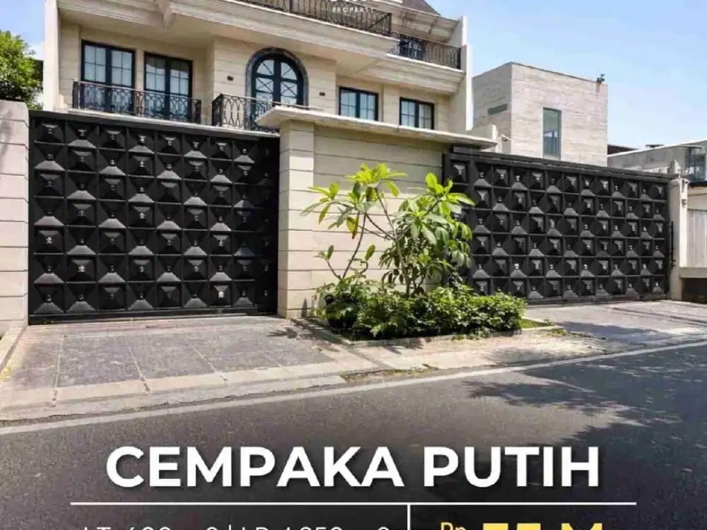 LUXURY HOUSE
FULLY FURNISHED, MATERIAL PREMIUM di CEMPAKA PUTIH JAKARTA PUSAT