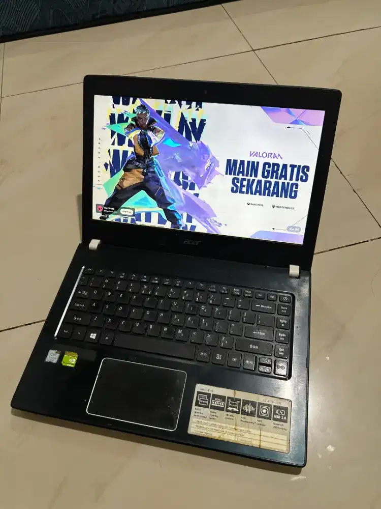 Laptop Gaming Acer E5-475G - i5 6200u - Ram 4gb - Ssd 128gb