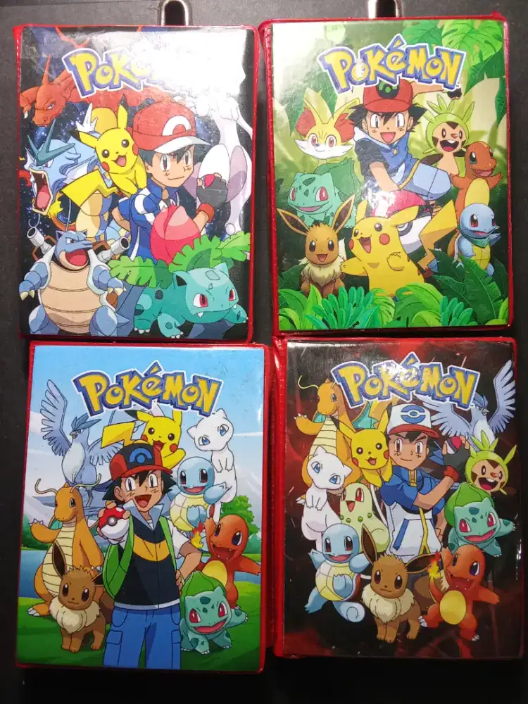4 Album koleksi Kartu Pokemon Hologram