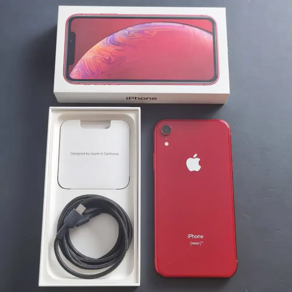 IPHONE XR 128GB RED EX GARANSI RESMI