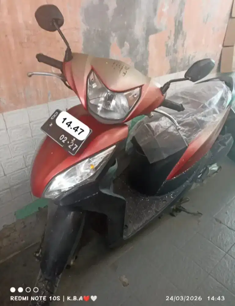 HONDA SPACY 2012 MERAH