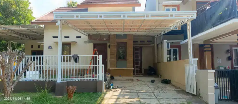 Besi hollo dan kanopi baja ringan