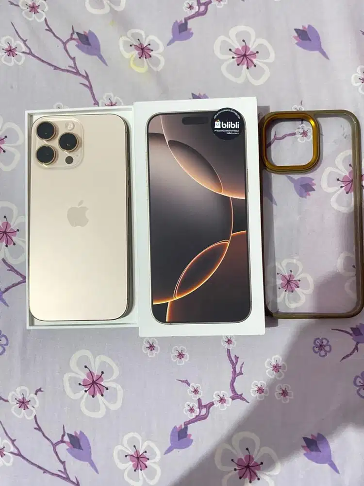 IPHONE 16PROMAX 256GB IBOX GARANSI