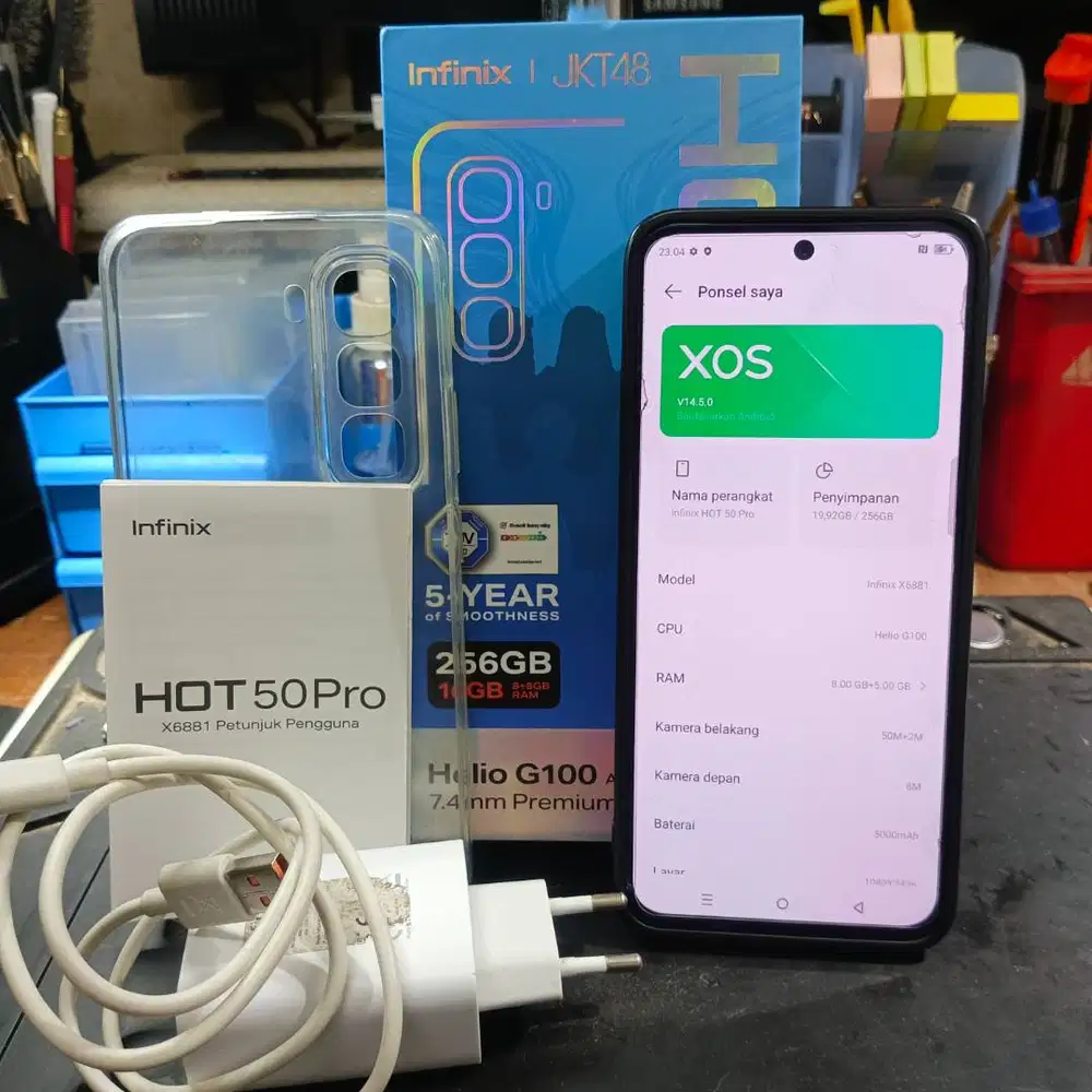 Infinix Hot 50 Pro|Ram 8Gb 256Gb Rom|Second|