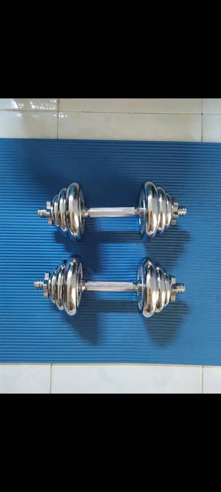 Dumbbell Set Chrome 20 kg