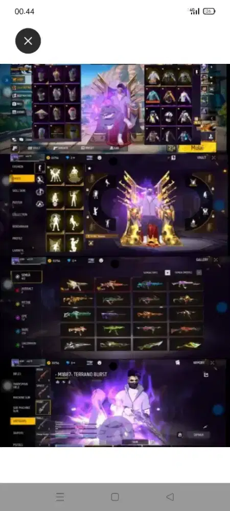 JUAL BELI AKUN FF AMAN DAN TERPERCAYA