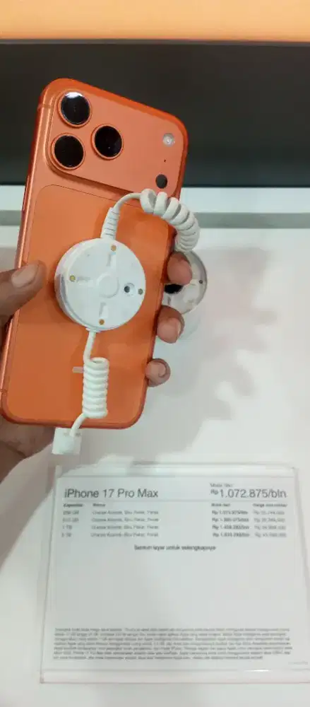 Ready Iphone 17 Pro max