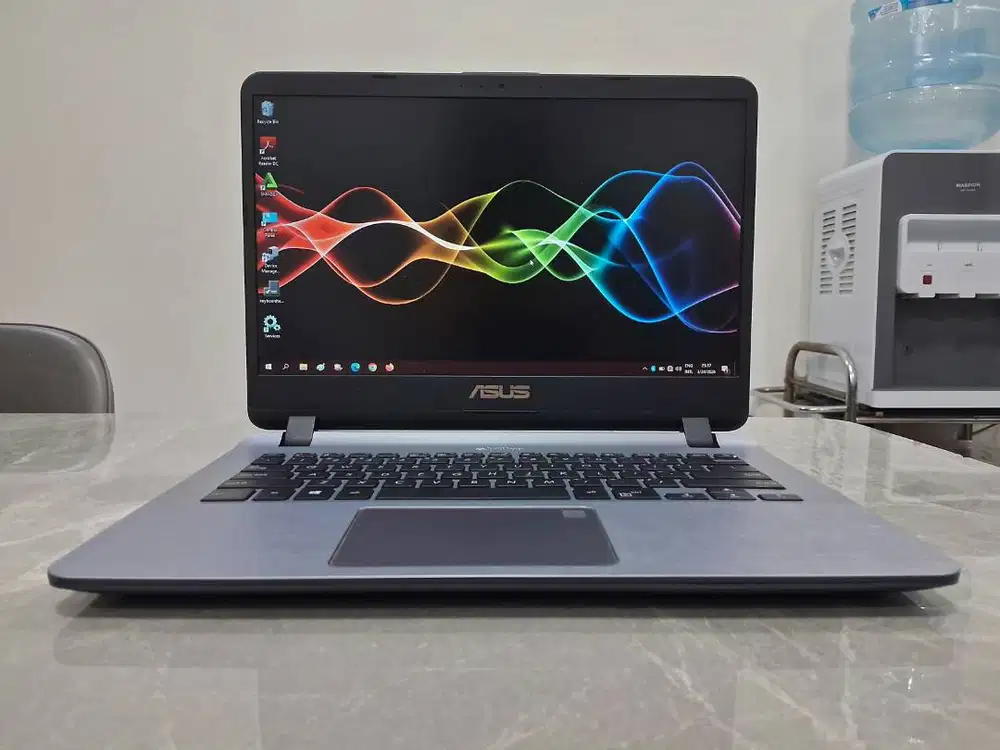 ASUS A407 i3 Gen 7 8GB SSD ReadyUp Win ORI Laptop 14in SLIM Garansi
