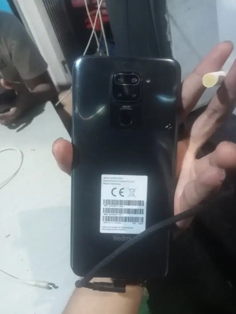 redmi note 9 hitam 6/128