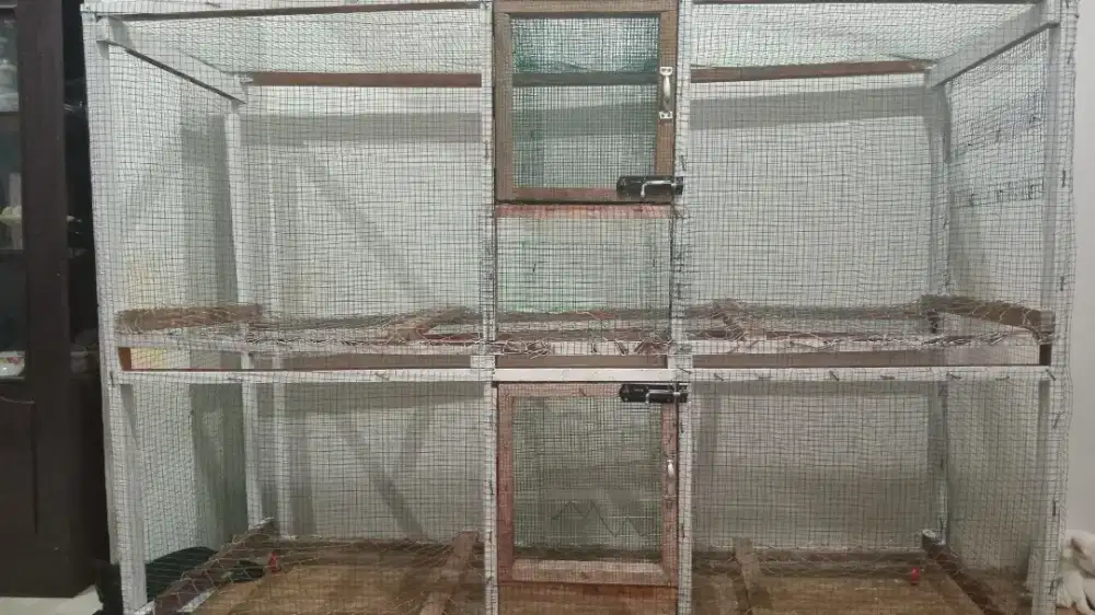 dijual kandang kucing ukuran panjang 2 mtr