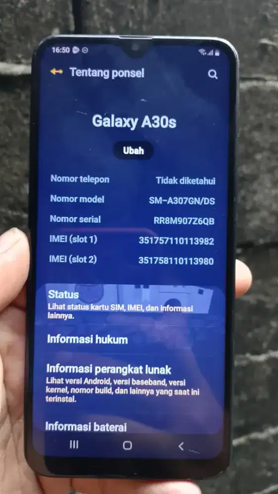 SAMSUNG A30s 4/64