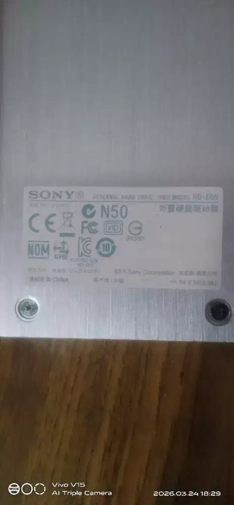 Jual Harddisk External merk SONY