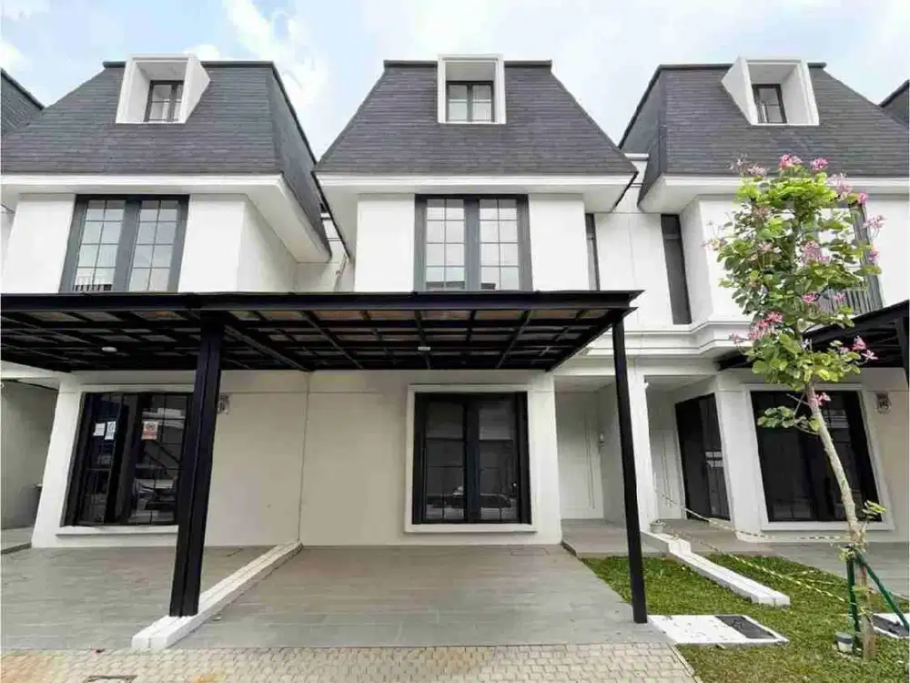 Sewa rumah baru citra garden Bintaro & attic ( semi furnished 4 AC + 2 water heater baru ) Tangerang selatan