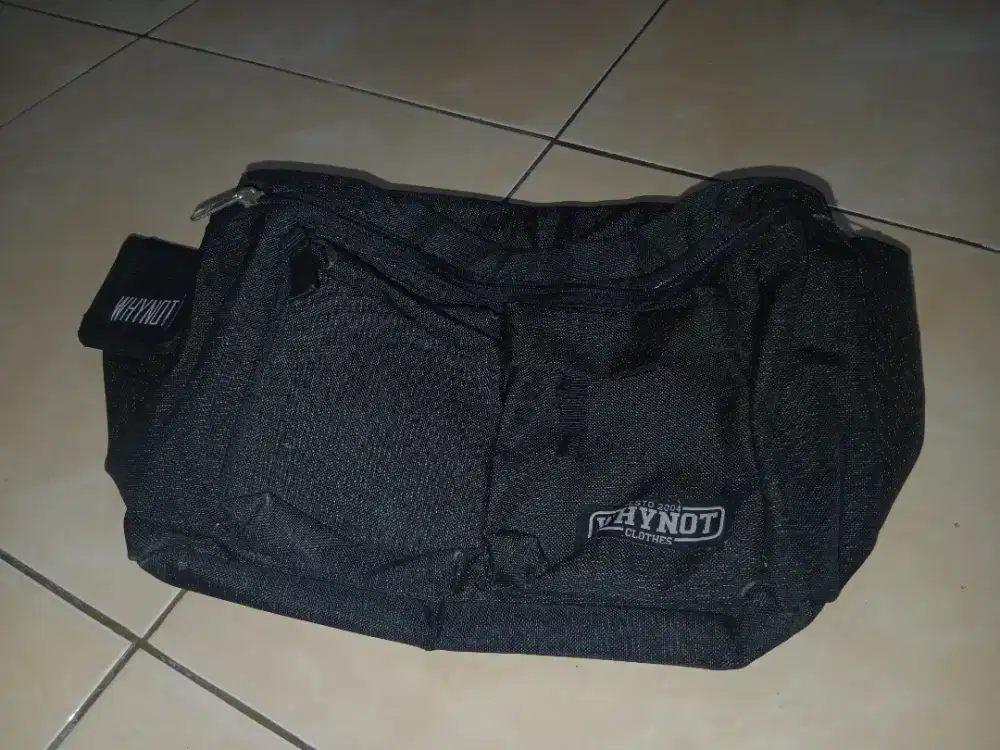 Waistbag pria original brand Whynot