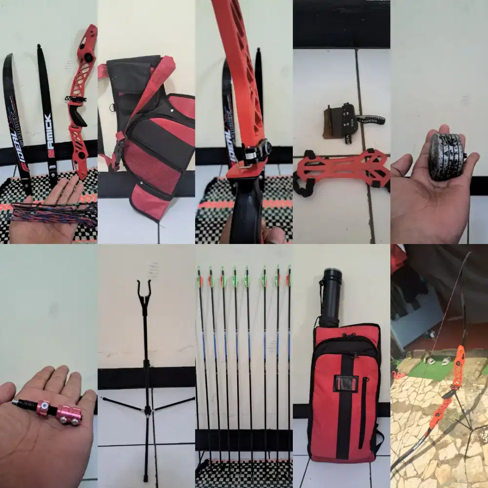 SET BUSUR 25 T-BOW ATF ( DAN SEMUA PERLENGKAPAN NYA ) TINGGAL PAKAI