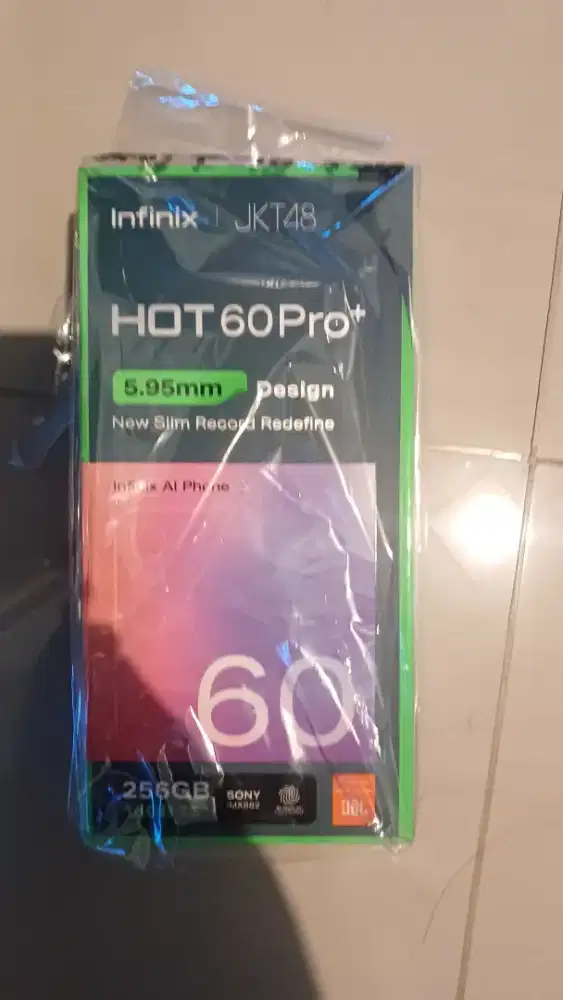 Infinix hot 60 pro + 256 gb /// MULUS