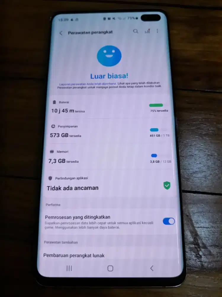 Samsung s10 plus  12/1TB