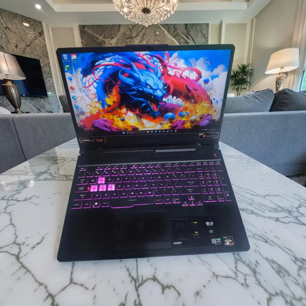 Jual laptop GAMING DESAIN ASUS TUF A15 FA506IC NVIDIA RTX