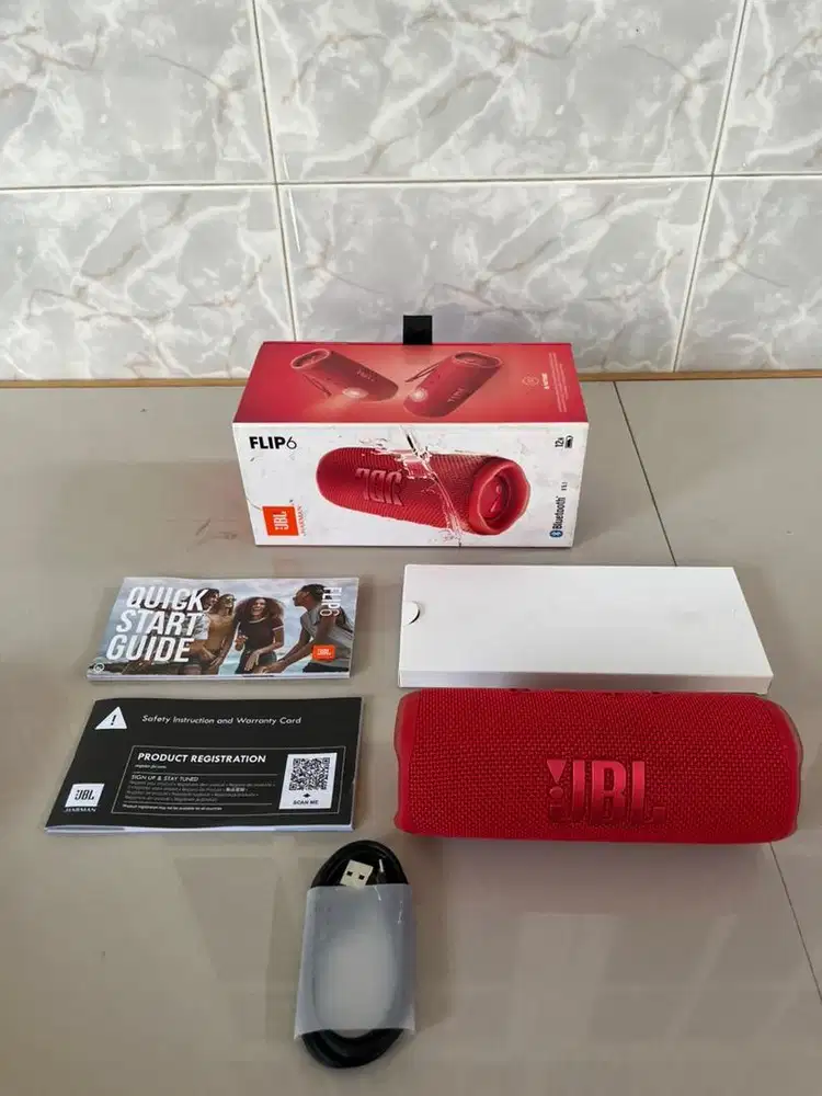 JBL Flip 6 Original Fullset