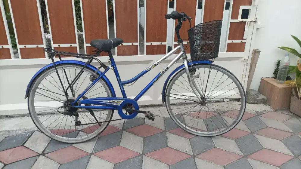 Sepeda keranjang Phoenix siap jalan