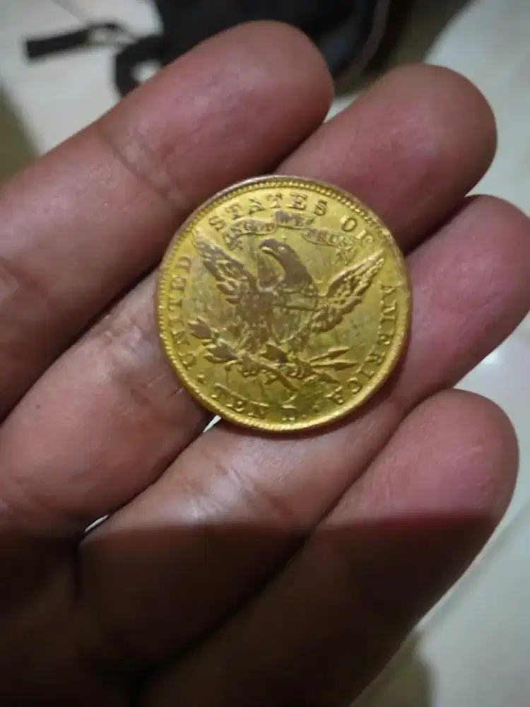 Ten dollar 1901 gold coin