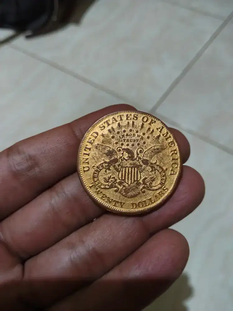 twenty dollar 1904 gold coin