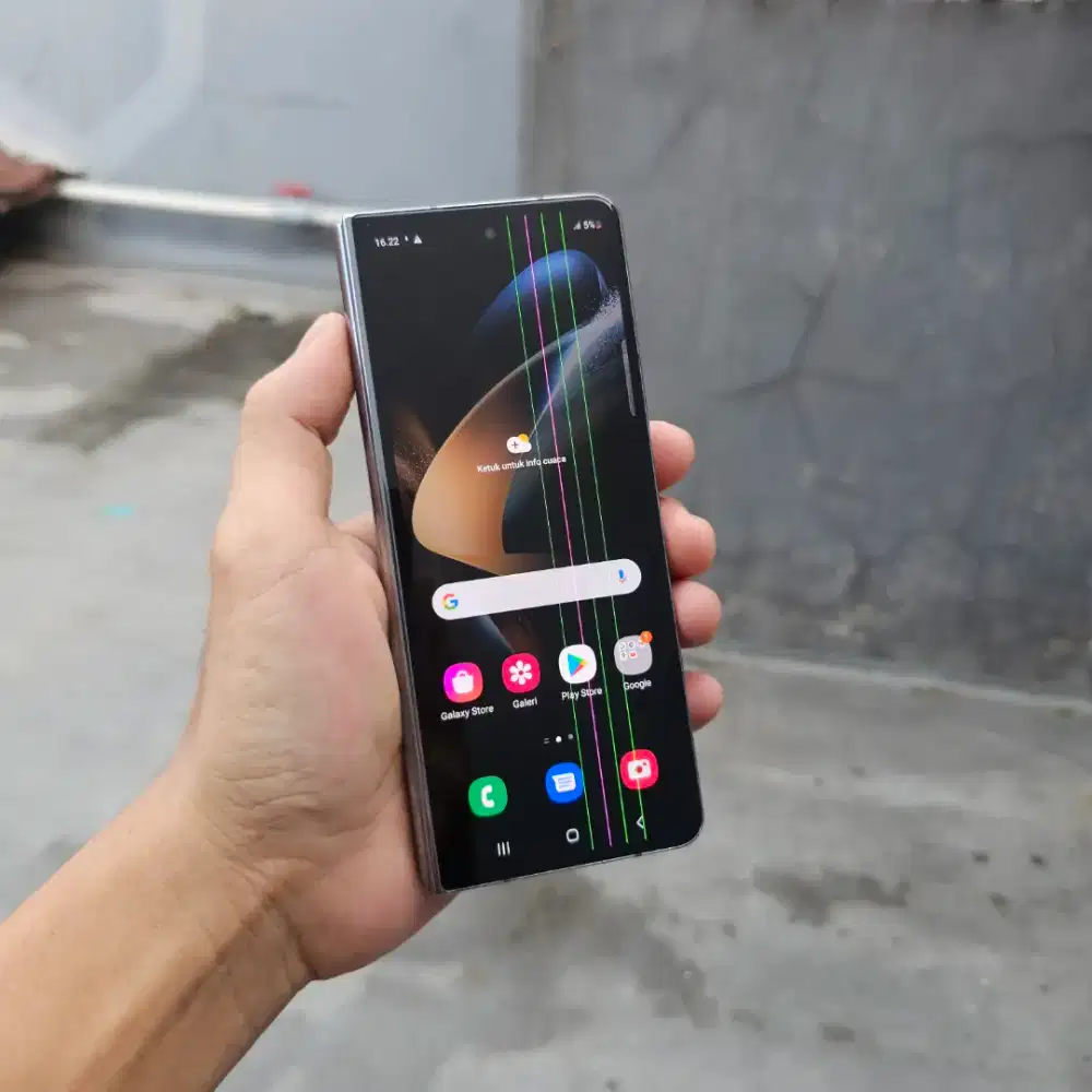 SAMSUNG GALAXY Z FOLD 4 SEIN 5G 12/256 GB MINUS FUNGSI 100% NORMAL