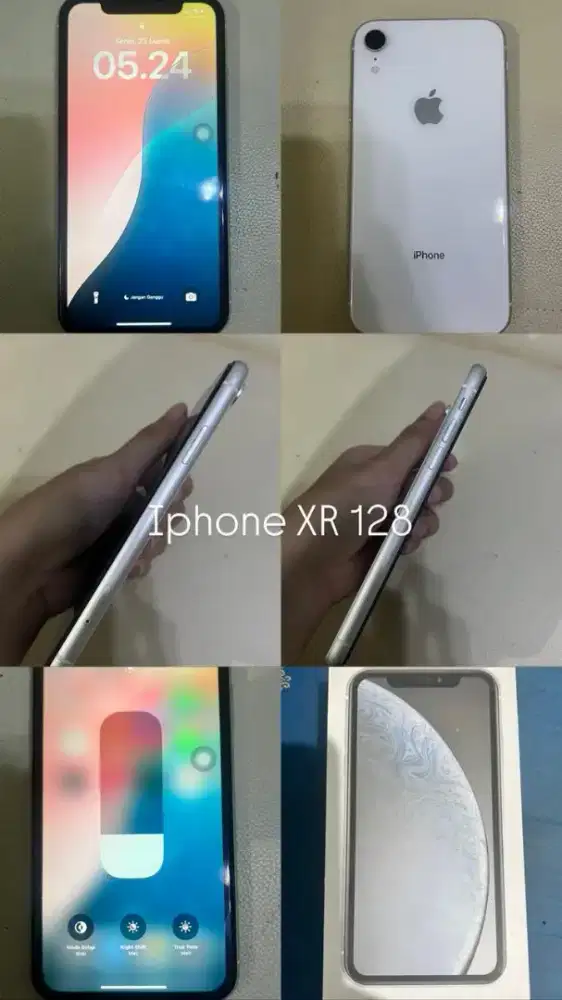 Jual iphone xr 128gb white