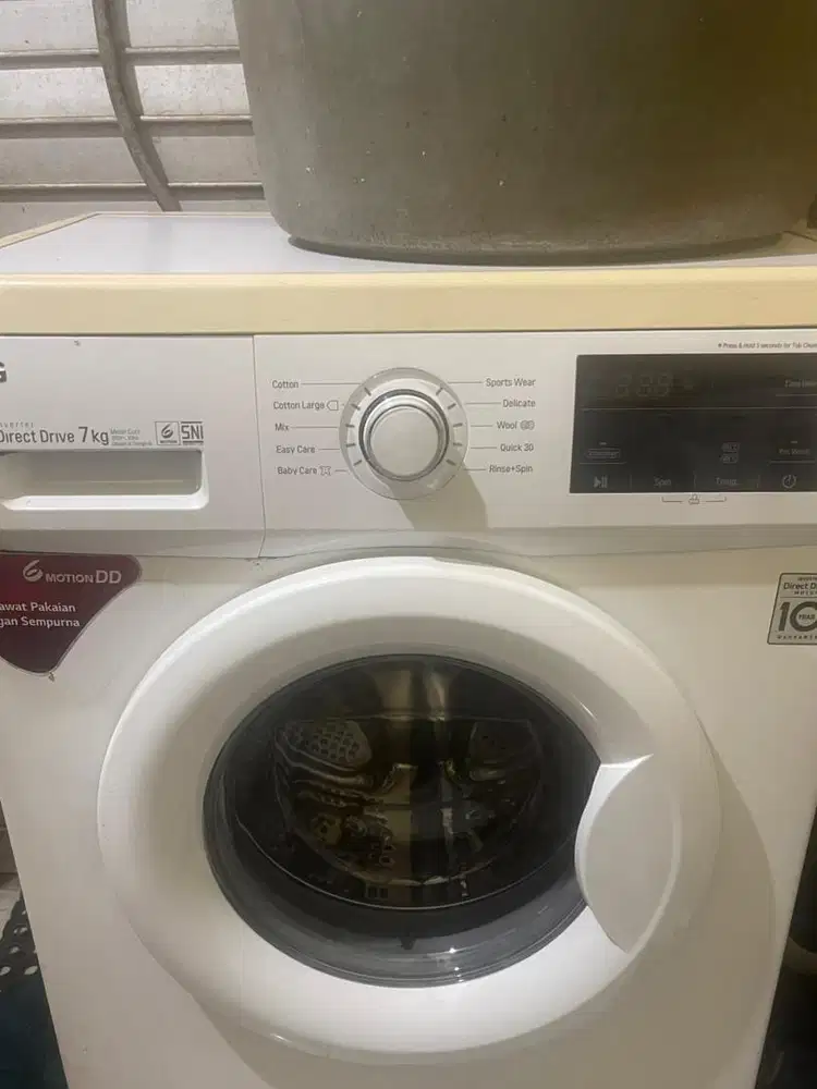 Mesin cuci front loading inverter 7kg