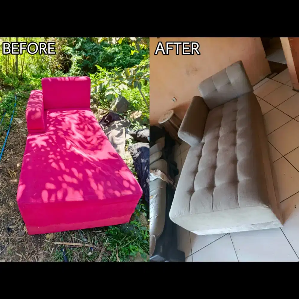 Jasa Reparasi kursi Sofa Selonjor