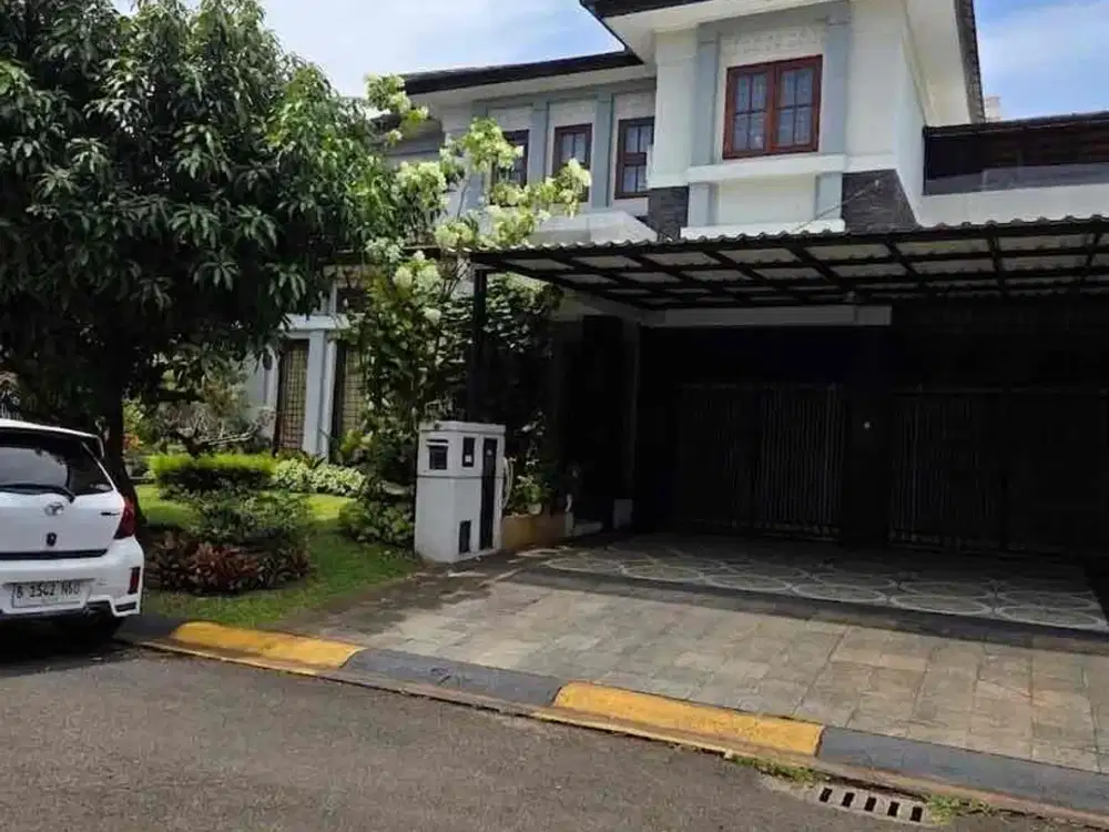 Hot sale rumah posisi hook & samping fasum di sektor 7 bintaro