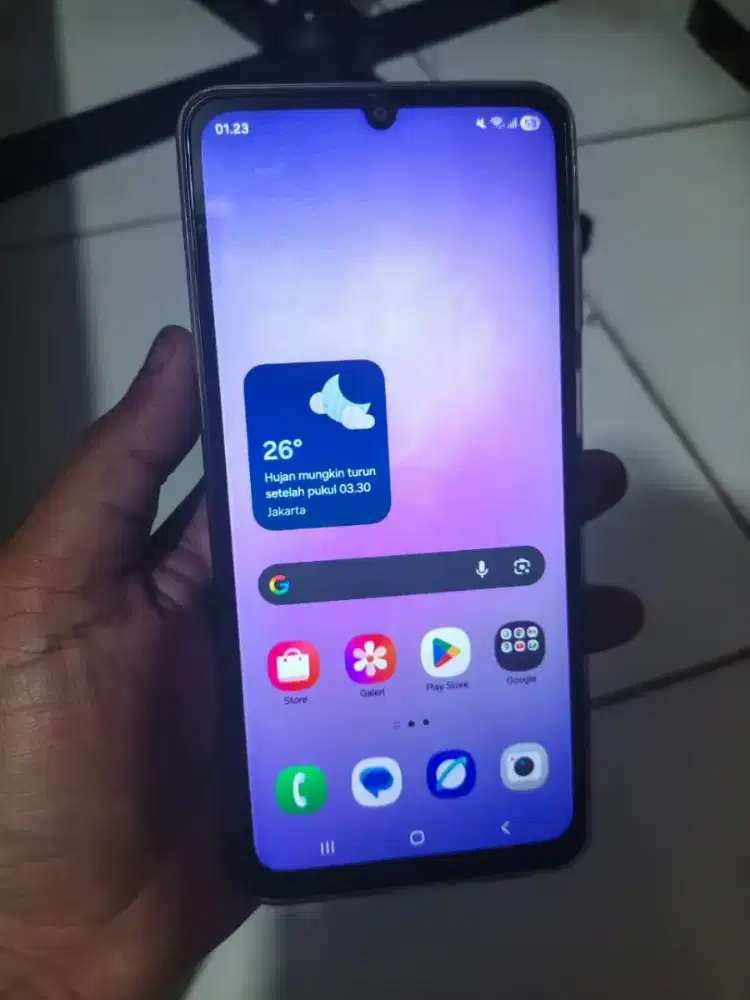 Samsung galaxy a07 ram 4+4/64 gb nominus fullset siap pakai