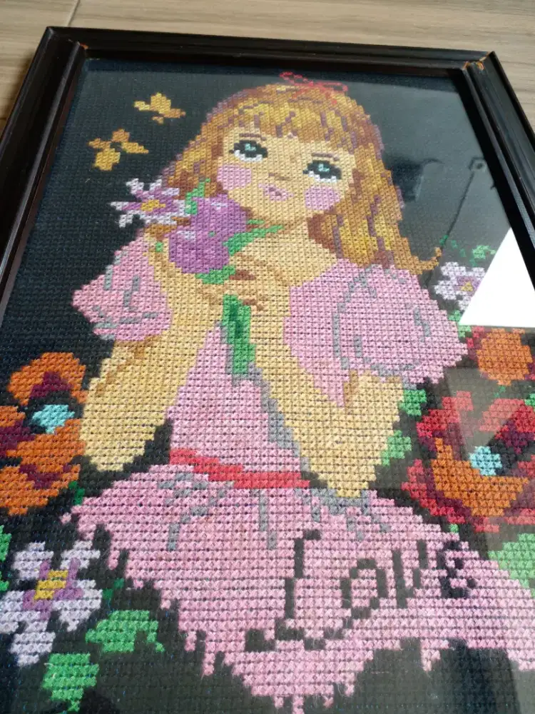 Lukisan strimin vintage classic