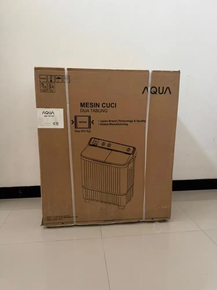 mesin cuci aqua dua tabung