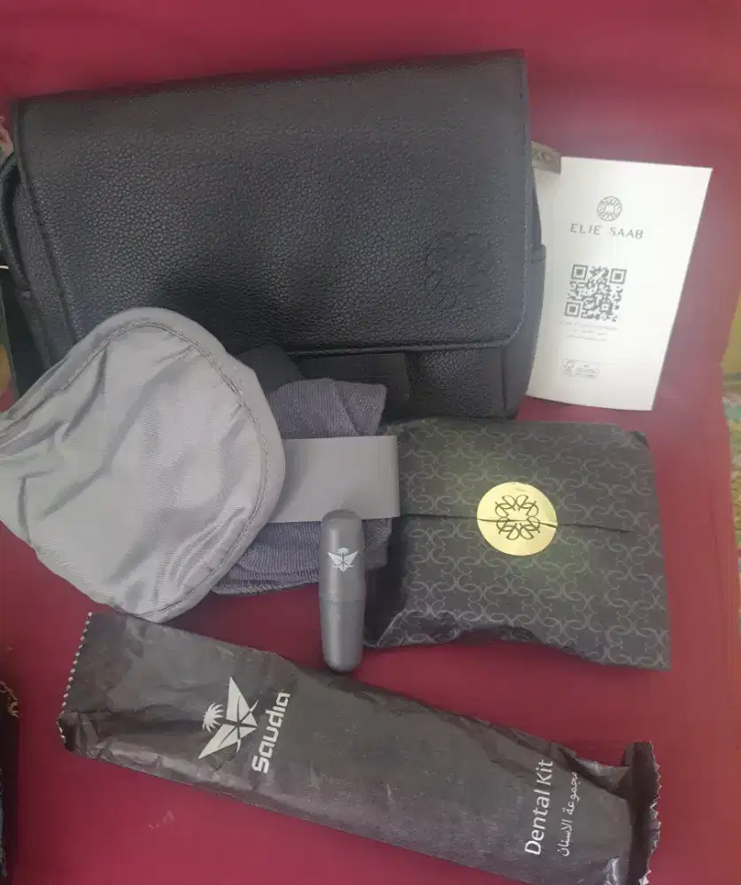 Pouch merchandise bc amenities airlines