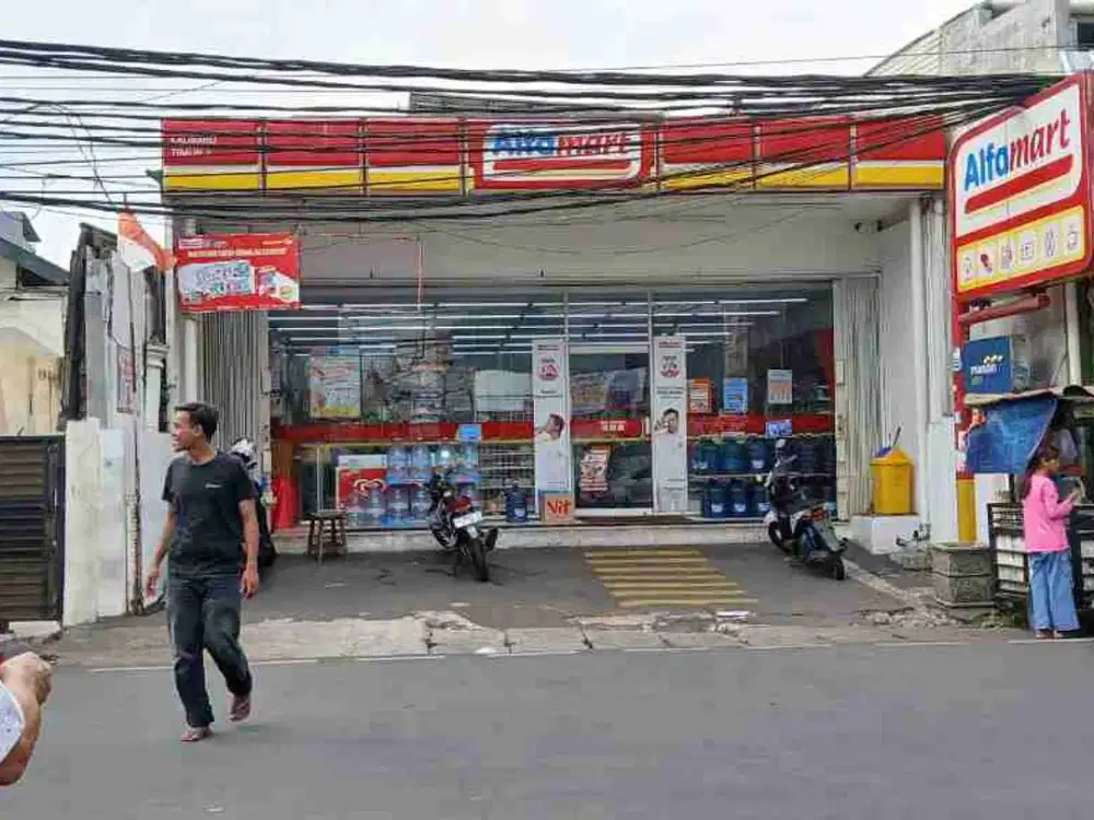 rumah usaha lokasi segitiga emas