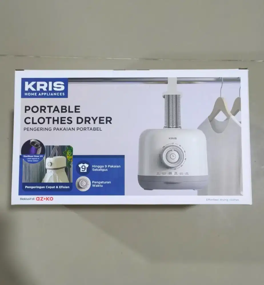 KRIS Portable Clothes Dryer Pengering Pakaian Portabel