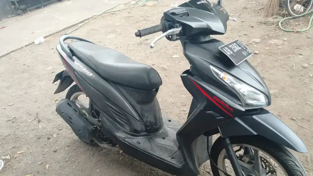 Honda Vario esp hitam doff THN 2016 plat AB Bantul